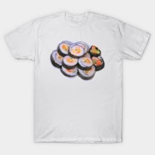 Vegan Sushi Photo Art T-Shirt